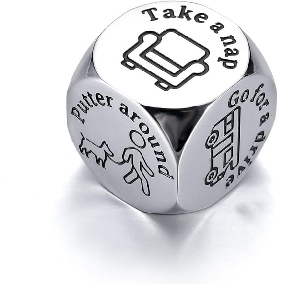 Retirement Gifts for Women Men 2025 Funny Decider Dice Happy Retirement Gifts for Coworker Colleague Employee Appreciation Gifts for Retired Teacher Nurse Coach Going Away Leaving Gifts for Boss