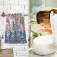 thumbnail image 7 of Yayeee 100% Cotton Hand Towels for Bathroom 16" x 28" Soft Absorbent Kitchen Towel, White Vibrant Flowers, 7 of 7