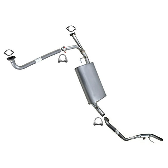 Northeastern Exhaust Stainless Steel Front Pipe, Muffler, Tail Pipe Fits 2005–2012 Nissan Pathfinder 4.0L – Direct Fit