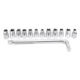thumbnail image 1 of 13Pcs 1/2in External Hex Socket Sleeve L‑Shaped Wrench Drive Set for Car Vehicle Repairing, 1 of 1