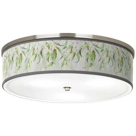 

Giclee Gallery Eucalyptus Giclee Nickel 20 1/4 Wide Ceiling Light