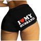 thumbnail image 1 of Pantalones Cortos para Mujeres de Cintura Alta Moda Casual Pantalones Cortos Sueltos Impresos Sexy, Cintura Elástica Cuerpos Pantalones Cortos de las Señoras, Vestir de Verano de Poliéster, 1 of 9