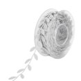 thumbnail image 3 of Hojas De Cinta 15m Elegante Multicolores Para Brazaletes - Plata Sunnimix Recorte de hoja de satén artesanía de cinta, 3 of 7