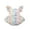 Colorful, variant on TheFound Newborn Infant Baby Girl Dinosaur Clothes Ruffled Backless Romper Rainbow Bodysuit Top Summer Outfits