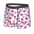 thumbnail image 2 of Wukai Orchids Flowers Print Men’s Underwear Breathable Boxer Briefs,&nbsp;Moisture Wicking & Breathable-XX-Large, 2 of 7