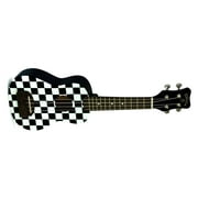 Kohala Tiki Uke Soprano Ukulele Checkered