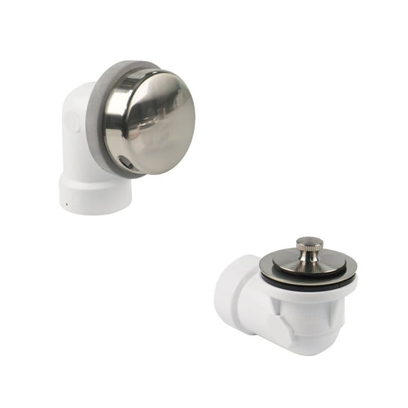 Jones Stephens B0hpbpbn 1-1/2" Tub Drain Kit - Nickel