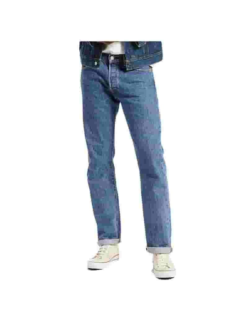 Levi's Men's 501 Original Fit Jeans, Mid-Rise Denim, Five Levi's Men's 501 Original Fit Jeans, Mid-Rise Denim, Five