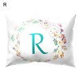 thumbnail image 2 of Zeus A-Z Letters Dream Catcher Throw Pillow Case Sofa Bed Cushion Cover Home Decor, 2 of 7