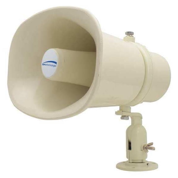 Speco Technologies PA Weatherproof Speaker,8-57/64"D,ABS SPC15RT