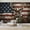Color 1, variant on Wallpaper Waving American Flag Fireworks Independence Day Peel and Stick Wall Murals 69"H x 96"W Removable PVC Wall Paper Self-Adhesive Wall Paintings Art Decor for Bedroom Living Room