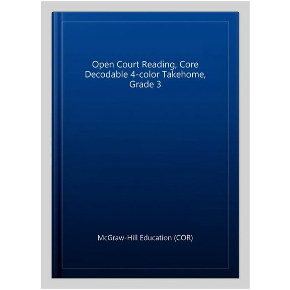 Pre-Owned Open Court Reading, Core Decodable 4-Color Takehome, Grade 3 (Imagine It) Paperback