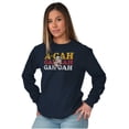 thumbnail image 3 of Funny A-Gah Popeye The Sailor Laugh Long Sleeve TShirt Men Women Brisco Brands X, 3 of 6