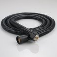 thumbnail image 4 of Universal 2m Stainless Steel Shower Hose - Anti-Twist and Anti-Corrosion Shower Hose, G1/2 Thread - Black, 4 of 5