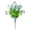 Blue1, variant on Artificial Morning Glory Flowers, Fake Plants Flowers for Outdoor Outside Spring Summer Decoration, Elegant Floral Arrangement for Living Room, Outdoor Garden, Banquet Scene, 1Pc(Blue1,13.7x7.5")