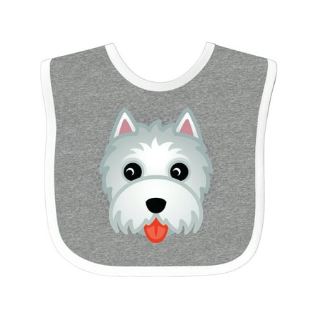 

Inktastic West Highland Terrier Dog Lover Gift Baby Boy or Baby Girl Bib