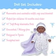 thumbnail image 2 of Muñeca JC Toys La Baby Boutique afroamericana de 28 cm, 2 of 9