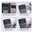 thumbnail image 5 of ET828 Portable Digital Oscilloscope Multimeter 2 In 1 Color Voltmeter Ammeter Waveform Capture For DIY Electric Repair ,Professional Designed, 5 of 6