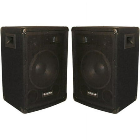 Seismic Audio Pro Audio SA-10 Indoor Stand Mountable Speaker, 100 W RMS, Black