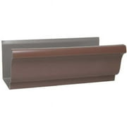 Amerimax Home Products 1800719120 4 in. Brown Galvanized Steel Gutter - Pack of 10