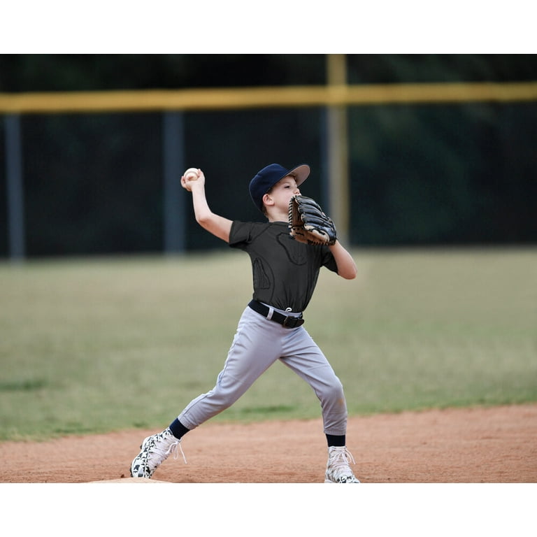  DGXINJUN Youth Kids Padded Compression Shirt & Short Chest Rib  Hip Protector for Football Baseball (Sleeveless Shirt, YS) : Clothing,  Shoes & Jewelry