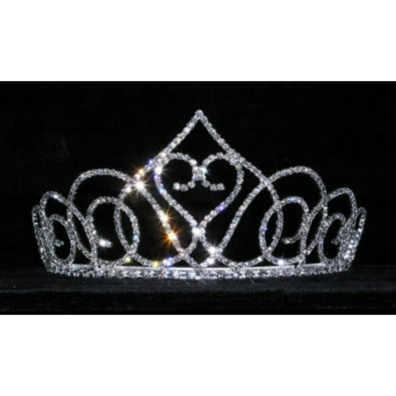 #15142 - Swooning Heart 3" Tiara