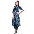 thumbnail image 3 of Moomaya Ensemble Kurta Imprimé en Coton 2 Pcs pour Femmes Robe Indienne Ensemble Ethnique, 3 of 6