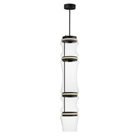 E21384-18BK-ET2 Lighting-Syndicate - 36W 4 LED Pendant-44.25 Inches Tall and 8.75 Inches Wide