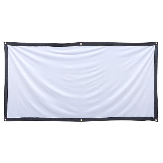 Miangastore 1 Set Projector Screen Foldable Projection Movies Screen 70 Inch Projector Screen