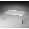 thumbnail image 2 of Butler Specialty Loft Crystal Clear Acrylic Coffee Table, 2 of 2