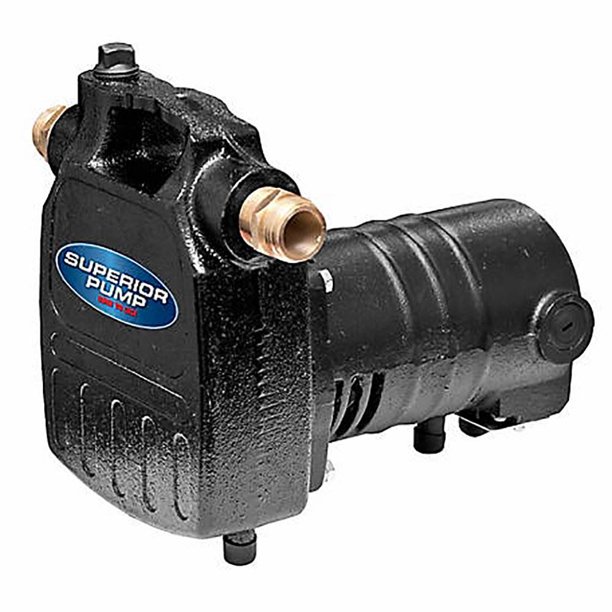 Superior Pump 90050 1/2 HP HeavyDuty Cast Iron Utility Water Transfer