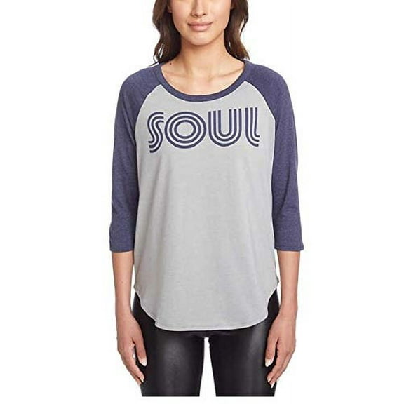 CHASER Women's 3/4 Sleeve Shirt Baseball Graphic Tee