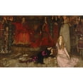 thumbnail image 3 of Edwin Austin Abbey 18x13 Black Modern Framed Museum Art Print Titled - The Play Scene in Hamlet, Act IIi, Scene II (1897), 3 of 5