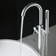 thumbnail image 2 of Woodbridge F-0002 Freestanding Faucet, Chrome Finish, 2 of 7