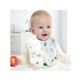 thumbnail image 3 of Seyurigaoka Baby Bib EVA Waterproof Cartoon Pictures Free Adjustment Feeding Tool, 3 of 8