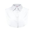 thumbnail image 2 of Luxtrada Women Vintage Lace Detachable Fake Half-Shirt Collar Peter Pan Detachable Lapel Shirt Fake False Collar, 2 of 9