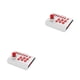thumbnail image 1 of Seitruly Joystick inalámbrico Suministros para juegos Computadora Teléfono móvil Conexión rápida Control Stick Controlador de juegos Blanco rojo 2piezas, 1 of 4