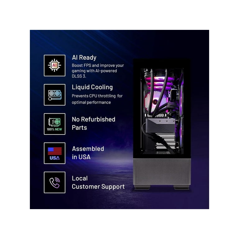 Skytech Azure Gaming PC Desktop INTEL Core i9 13900K 3.0 GHz