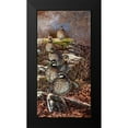 thumbnail image 2 of Mock, Carolyn 11x18 Black Modern Framed Museum Art Print Titled - Quail Trail, 2 of 5