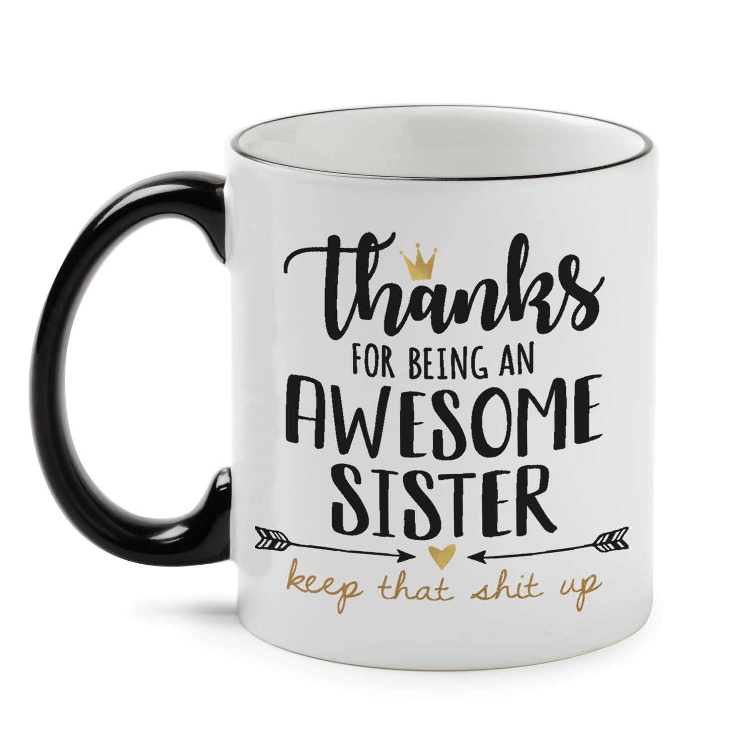 Personalized Thanks Awesome Sister Mug