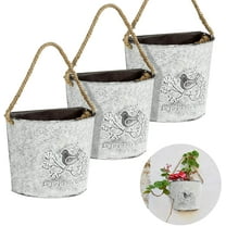 Dream Lifestyle Heat Resistant Indoor/Outdoor Wall Planter Iron White