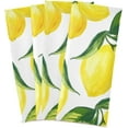thumbnail image 2 of Kitchen Towels Yellow Lemon Watercolor Pattern Cleaning Towel Absorbent Hand Towels Tea Towels for Home Restaurant Dish Clean 28" x 18", 6PCS, 2 of 7