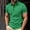 Army Green, variant on Dolkfu Collared Golf Shirts for Men Retro Vintage Button Blue Short Sleeve Tops Striped Minimalist Patchwork Polos Light Blue,S