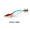 thumbnail image 2 of Simulación Swimbait Pesca Camarón Cebo Doble Paraguas Gancho (Blue Bird 10) Ehuebsd Para estrenar, 2 of 8