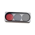 thumbnail image 3 of koolsoo Embouts de Queue de Billard Portables avec Étui de Rangement Embouts de Queue de Snooker Bâton de Queue de Billard 3 Pcs Gris, 3 of 9