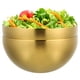 thumbnail image 1 of Ensaladera de acero inoxidable, 2 uds., frutero, ensalada de verduras, cuencos de almacenamiento, 1 of 5