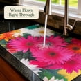 thumbnail image 4 of Sink Out Of Sight® Adjustable Flow-Through Mesh Kitchen Sink Cover, 20 x 39.5", Cheerful Daisies, 4 of 13