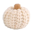 thumbnail image 2 of HBBKVI Knitted Pumpkin Decorative Ornaments Hand-knitted Colorful Pumpkin Party Props Room Decor Desk Decor, 2 of 6