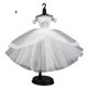 thumbnail image 2 of Gwong Juguete Elegante muñeca princesa vestido resistente al desgaste de cuatro capas, hermosa muñeca, vestido de novia para niños para niño Gwong 30012037, 2 of 6