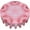 Pink Rose, variant on Fleur-De-Lis Tablecloth 60 Inch Round in Ruiti Table Cloth Waterproof Fabric Farmhouse Tablecloths Decorative for Home Party Birthday Wedding